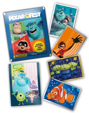 Pixar Fest - missing stickers