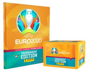 ALBUM PANINI UEFA EURO 2020 TOURNAMENT SPANISH EDITION  2 POCHETTES BUSTINE FREE 