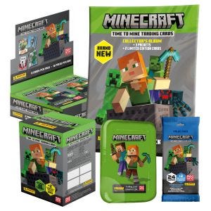 Minecraft Time to Mine Trading Cards - Super Fan Bundle