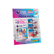 Panini Premier League Official Sticker Collection 2024 - Mega Pack - 12 packets