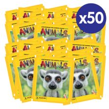 Animals 2020 Sticker Collection - Bundle of 50 packets