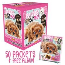 Puppies & Me Sticker Collection - Bundle of 50 Packets and FREE Sticker Album