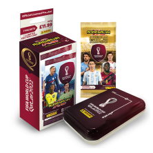 FIFA World Cup™ Qatar 2022 Adrenalyn XL - Multi-set, Pocket Tin and Premium Gold Packet
