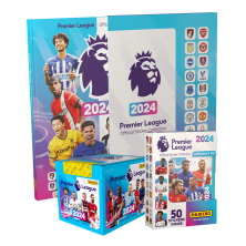 Panini Premier League Official Sticker Collection 2024 - Mega-Fan Bundle