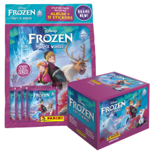 Frozen Maps of Wonder sticker collection - box of 36 packets and a free starter pack