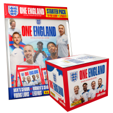 One England Official Sticker Collection - Bundle of 50 packets and FREE Starter Pack