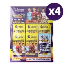 Premier League Adrenalyn 2020/21 Trading Card Collection - Bundle of 4 Multipacks